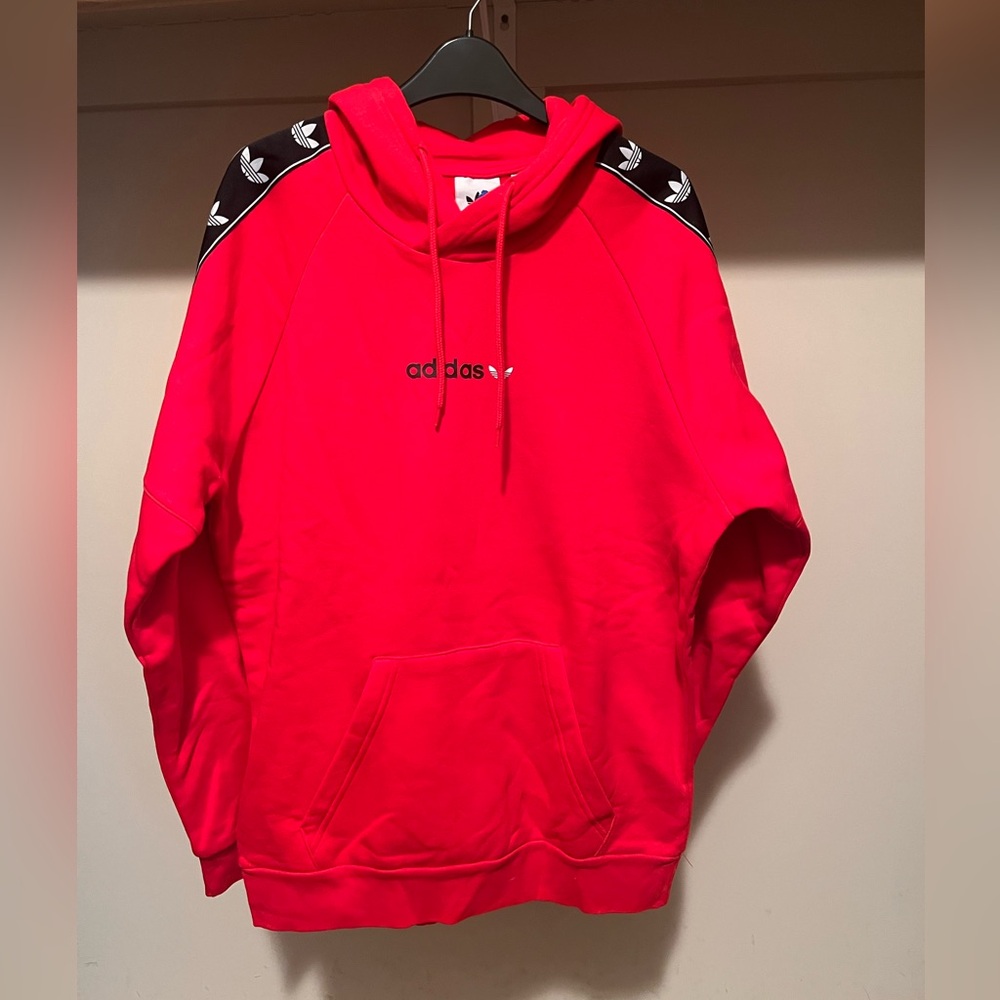 Adidas Bold Red Men's Hoodie